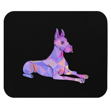 Discover Colorful Great Dane Mouse Pads