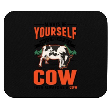 Discover Cow Gift Farmer Cattle Breeder Cows Mouse Pads