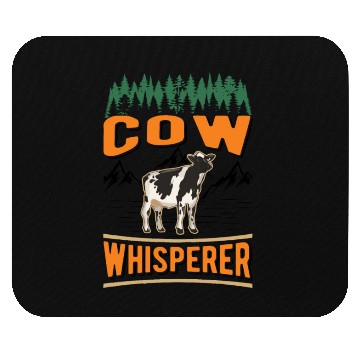 Discover Cow Whisperer Farmer Cattle Breeder Cows Mouse Pads