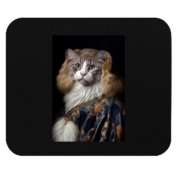 Discover American Curl Princess Cat Breed Portrait Royal Re Mouse Pads