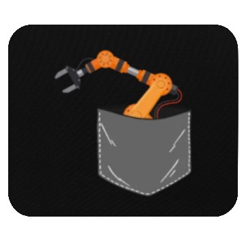 Discover Robot Robotics Engineer Pocket Mouse Pads