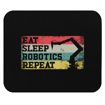 Discover Robot Robotics Engineer Retro Mouse Pads