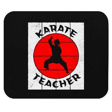 Discover Female Karate Teacher Mouse Pads