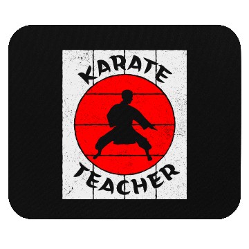 Discover Male Karate Teacher Mouse Pads