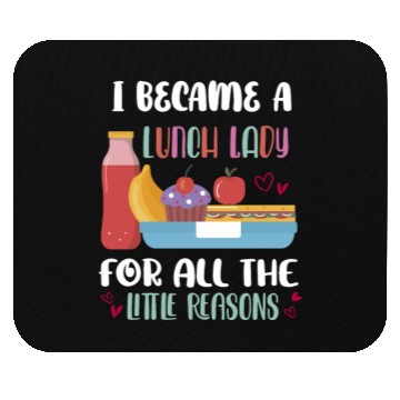 Discover Lunch Lady cleaning, washing, dish, supplies Mouse Pads