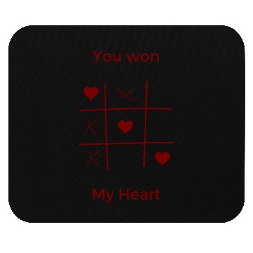 Discover you won my heart Mouse Pads