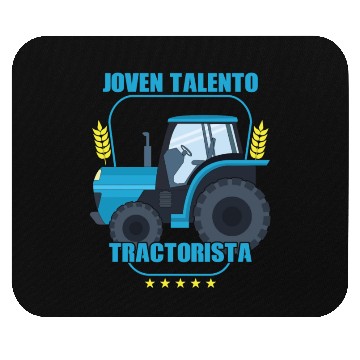 Discover Young Talented Tractor Driver Love Farm Farmer Mouse Pads