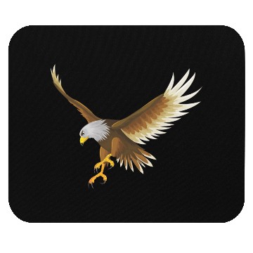 Discover Eagle flying Mouse Pads