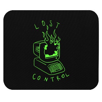 Discover Lost Control: A Retro Computer Inspired Design Mouse Pads