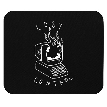 Discover Lost Control: A Retro Computer Inspired Design Mouse Pads