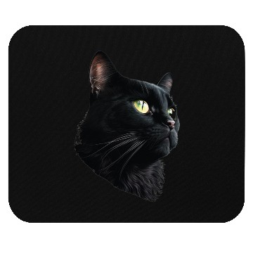Discover BACK CAT 3D FACE Mouse Pads