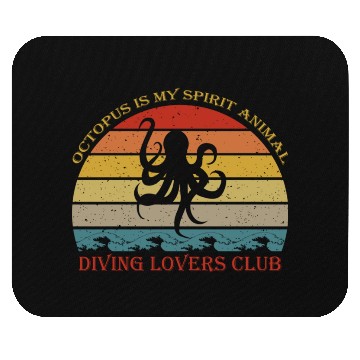 Discover Octopus Lover Mouse Pads