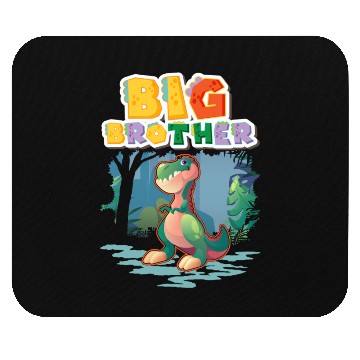 Discover Big Brother Dino Lover Mouse Pads