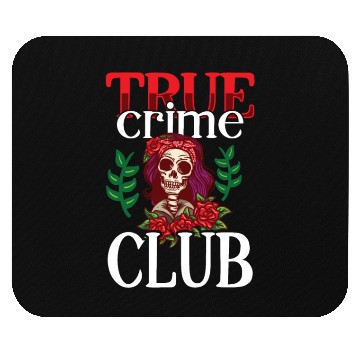 Discover True Crime Murder Spy Crime Interest Gift Idea Mouse Pads
