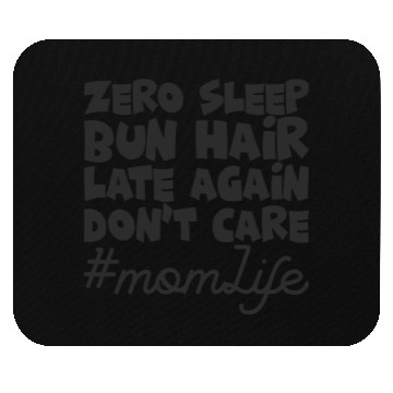 Discover Mom Life Funny Quote Mouse Pads