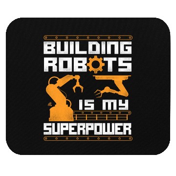 Discover Robot Robotics Engineer Vintage Mouse Pads