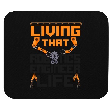Discover Robot Robotics Engineer Vintage Mouse Pads