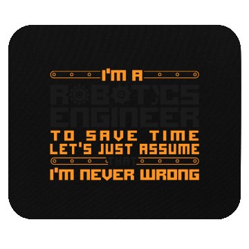 Discover Robot Robotics Engineer Vintage Mouse Pads