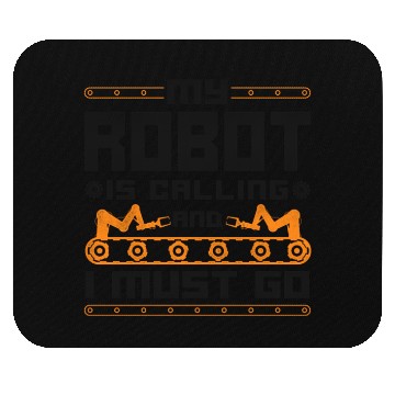 Discover Robot Robotics Engineer Vintage My Mouse Pads