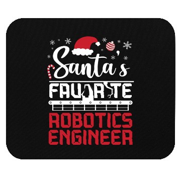 Discover Robot Robotics Engineer Christmas Mouse Pads
