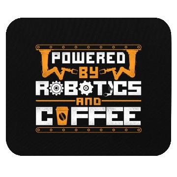 Discover Robot Robotics Engineer Coffee Mouse Pads