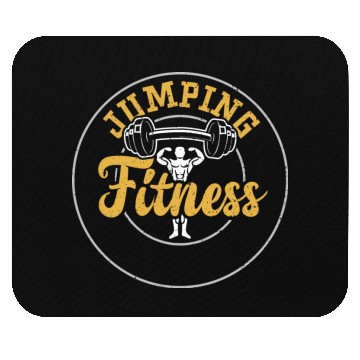 Discover Jumping Fitness - Gym Mouse Pads