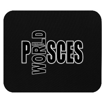 Discover pisces WORLD bw Mouse Pads