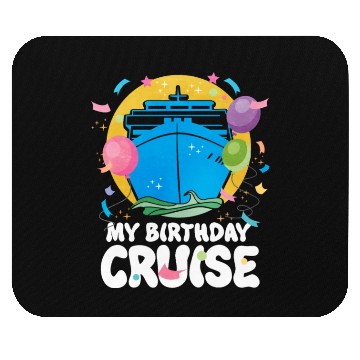 Discover My Birthday Cruise Mouse Pads