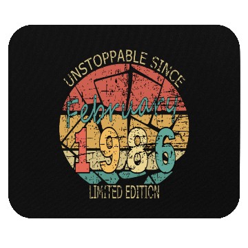 Discover 1986 Born Vintage Rose Gift Mouse Pads