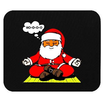 Discover Santa Do Yoga Mouse Pads