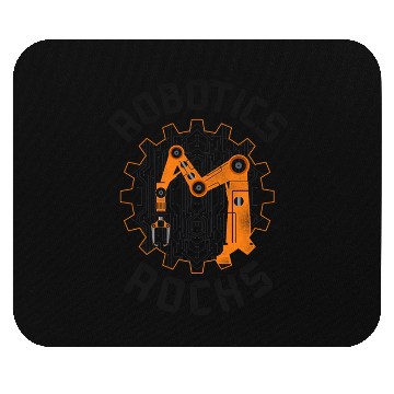 Discover Robot Robotics Engineer Vintage Mouse Pads