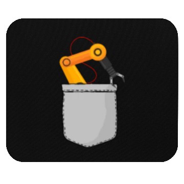 Discover Robot Robotics Engineer Pocket Mouse Pads