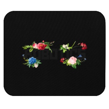 Discover Robot Robotics Engineer Flower Mouse Pads