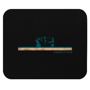 Discover Robot Robotics Engineer Retro Mouse Pads