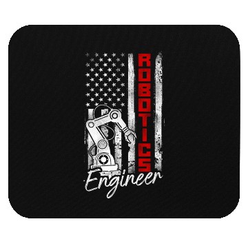 Discover Robot Robotics Engineer American Mouse Pads