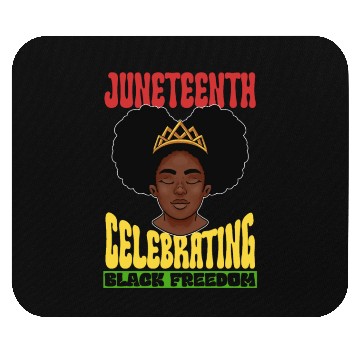 Discover Juneteenth Celebrating Black Freedom 1865 African Mouse Pads