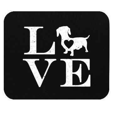 Discover Dachshund Gift Dixie Wiener Doxie Dackel Mouse Pads