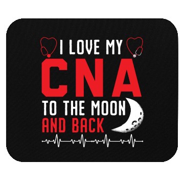 Discover Certified Nursing Assistant Medical Worker CNA Mouse Pads
