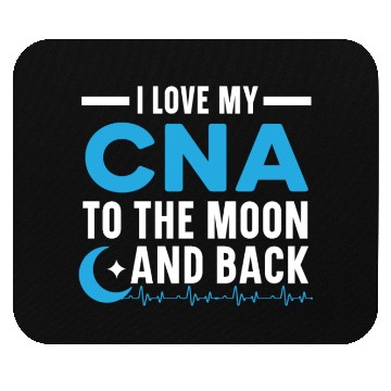 Discover Certified Nursing Assistant Medical Worker CNA Mouse Pads
