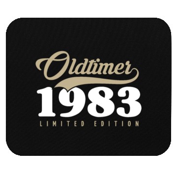 Discover 40th Birthday Vintage 1983 Mouse Pads