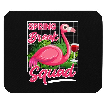 Discover Spring Break Squad Summer Vacation Spring Break Mouse Pads