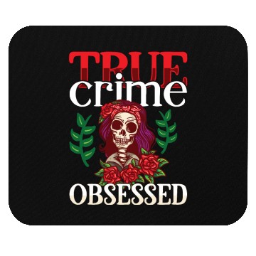 Discover True Crime Murder Spy Crime Interest Gift Idea Mouse Pads