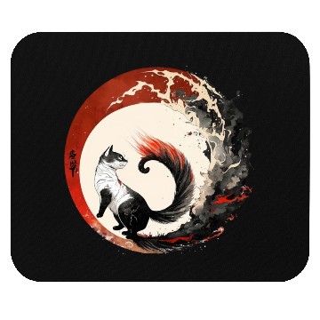 Discover Japanese Style Cat Mouse Pads