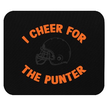 Discover i cheer for the punter Mouse Pads