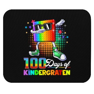 Discover 100 Days Of Kindergarten School Teacher Mouse Pads