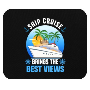 Discover cruise trip Mouse Pads
