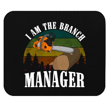 Discover chainsaw Lumberjack Mouse Pads