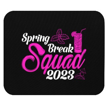 Discover Spring Break Squad 2023 Vacation Spring Break Mouse Pads
