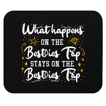 Discover Besties Trip Vacation with Friends Spring Break Mouse Pads