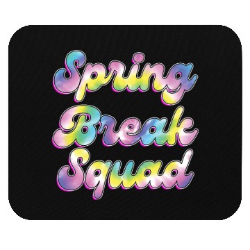 Discover Spring Break Squad Summer Vacation Spring Break Mouse Pads